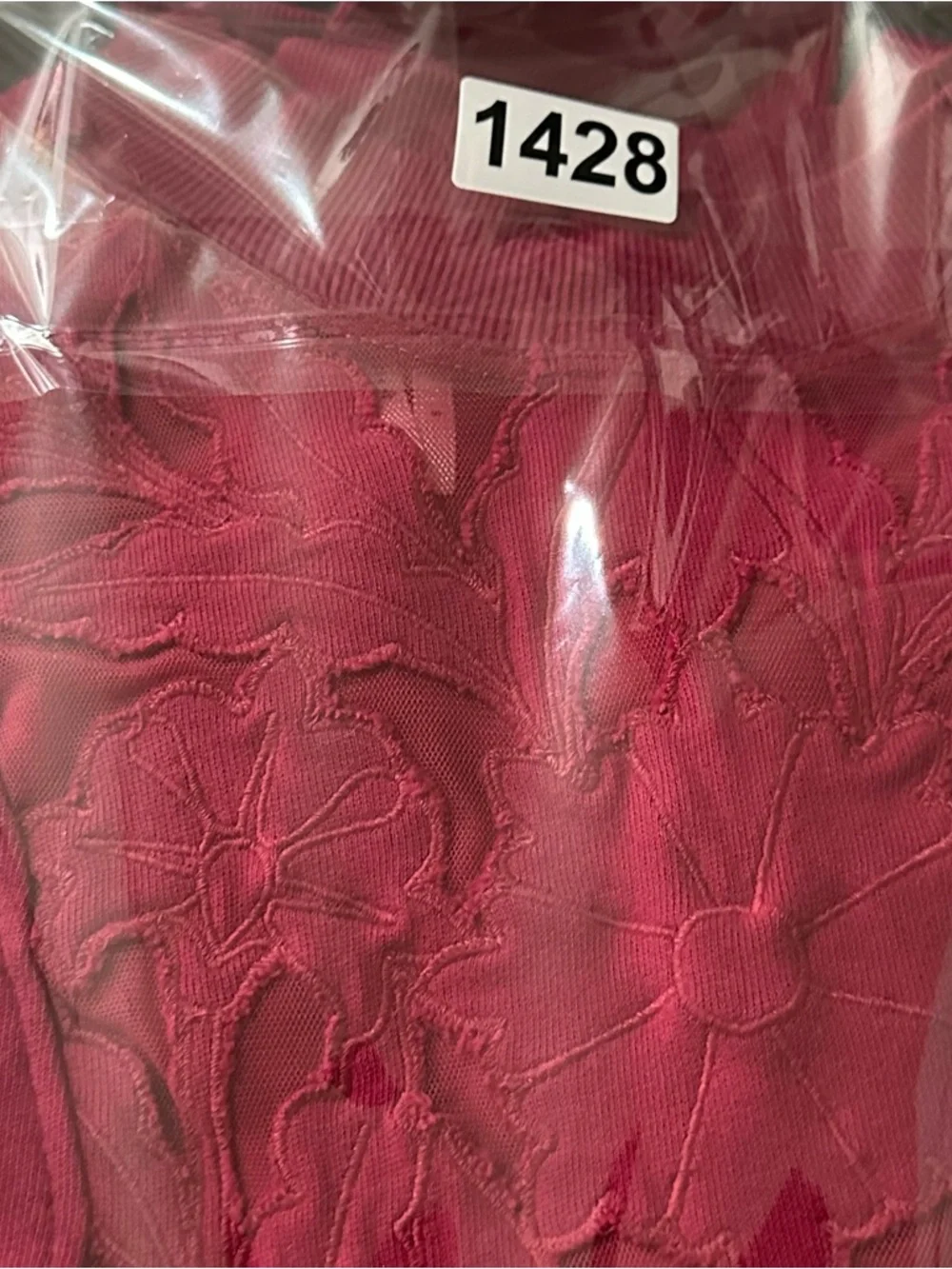 Anthropologie Cutwork Swing Top Pink Embroidered Floral Sweatshirt Sz S Boho‎